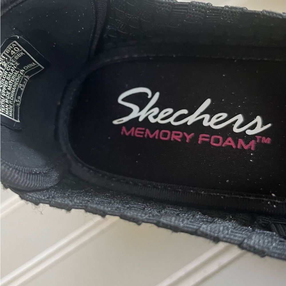 Skechers Black Woven Sandals for Women Sz 10 - Picture 5 of 9